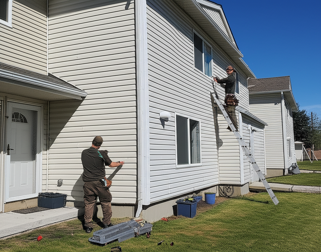 Professional gutter installation in Airway Heights, Washington