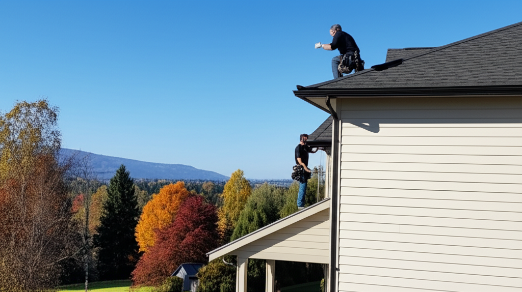 Professional gutter installation and repair services in Spokane, Washington neighborhoods including South Hill, downtown, and North Side areas