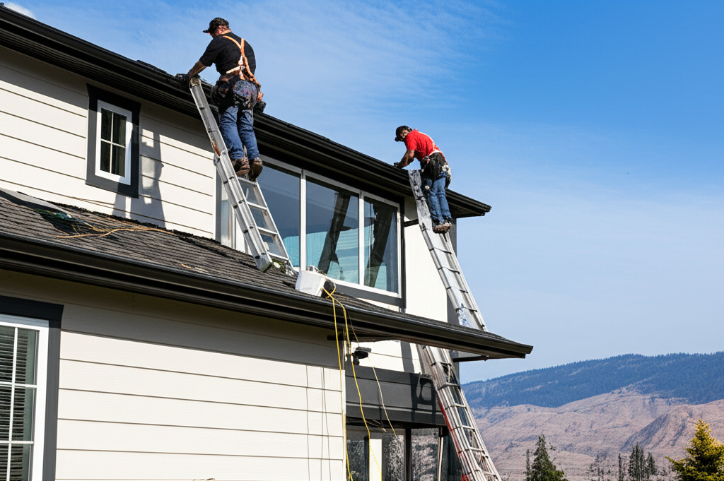 Gutter services in Spokane Valley, Washington